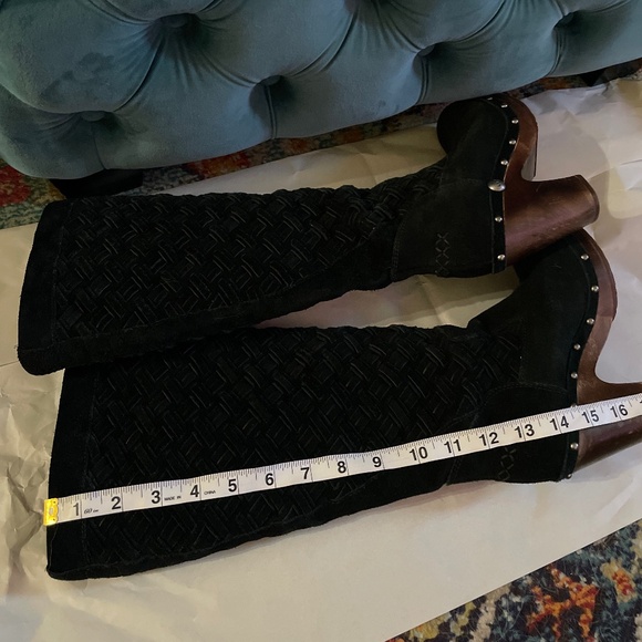 UGG Arroyo tall clog suede boots - Picture 6 of 10